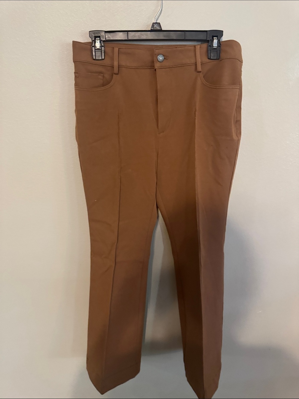 LOFT Women's Brown Stretch Chinos